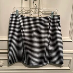 Wild Fable checkered, straight skirt